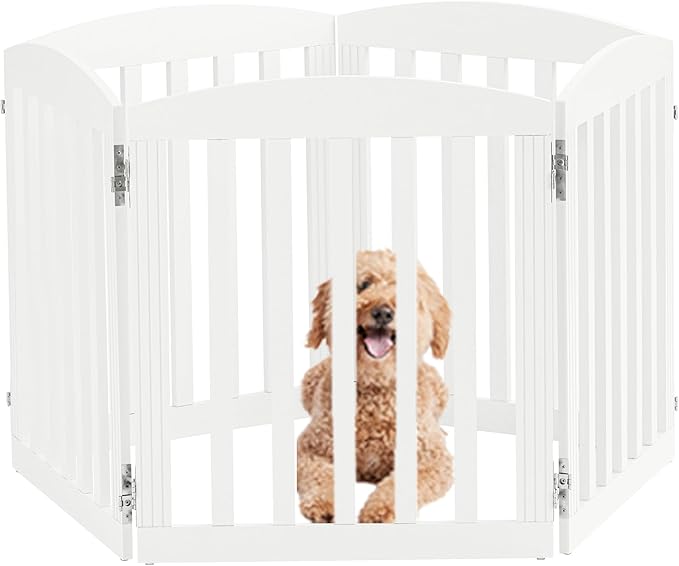SPIRICH 120" Extra Wide 28" Tall Dog Gate Indoor, Dog Gates - Image 9