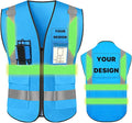 YOWESHOP High Reflective Visibility Safety Vest by YOWESHOP