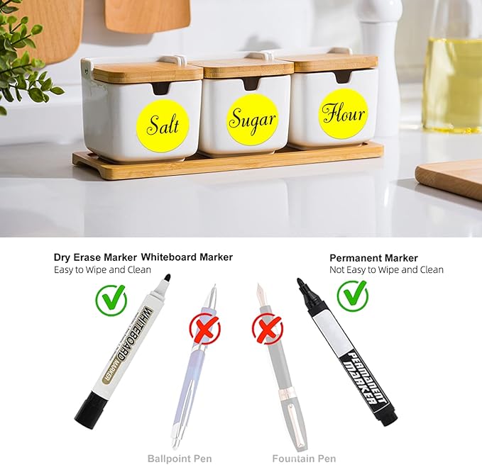 500 PCS Dot Sticker Tape 2" Inch Round Color Coding Labels Removable Writable - Image 2