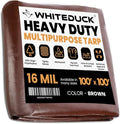 WHITEDUCK Super Heavy Duty Poly Tarp Cover 16 Mil & 10 Mil by WHITEDUCK