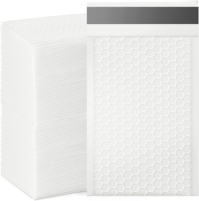packbabol Bubble Mailers, 4x7 Inch Padded Bubble Mailers Pack of 100 Bubble by packbabol