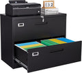SISESOL 2 Drawer Lateral File Cabinet by SISESOL