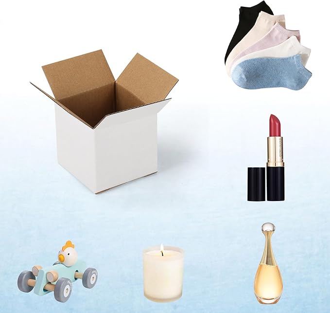 50 Pack Small Shipping Boxes 3x3x3 Inches - Image 4