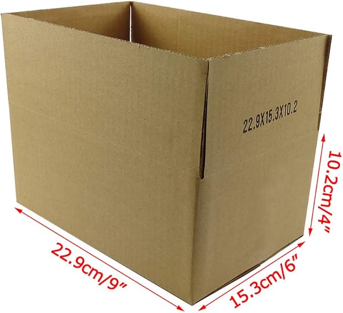Edenseelake Shipping Boxes 9 x 6 x 4 inches Corrugated Cardboard Boxes - Image 5