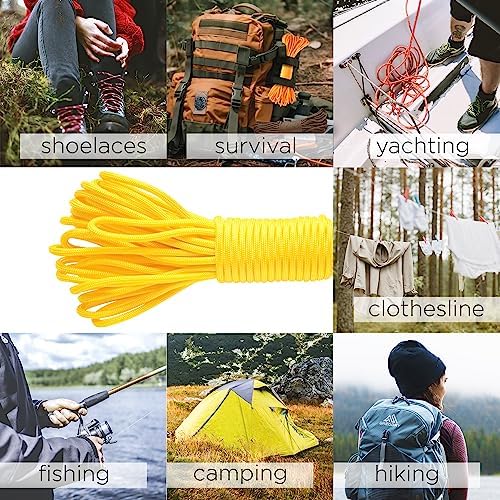 Paracord Rope 550 lb 4mm – Parachute Cord – Utility Camping Rope - Image 6
