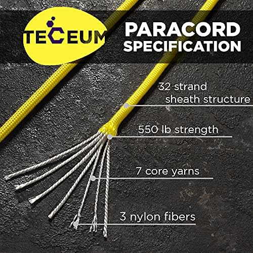 Paracord Rope 550 lb 4mm – Parachute Cord – Utility Camping Rope - Image 2