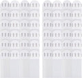 24 Pairs Picture Hanging Strips Heavy Duty, Hanging Pictures Without Nails by MMYQXI