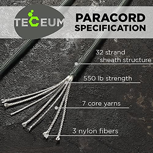 Paracord Rope 550 lb 4mm – Parachute Cord – Utility Camping Rope - Image 2