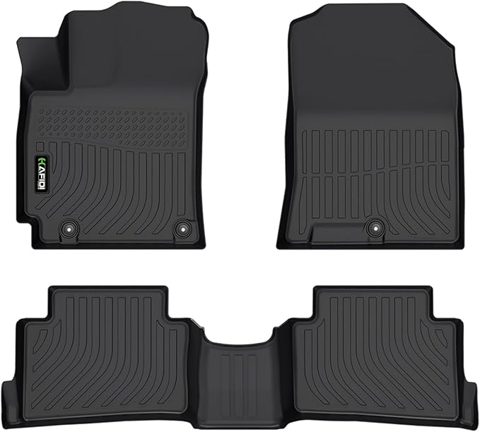 Floor Mats Custom for Hyundai Kona 2018-2023/ Kona N 2022-2023 All Weather by HAFIDI