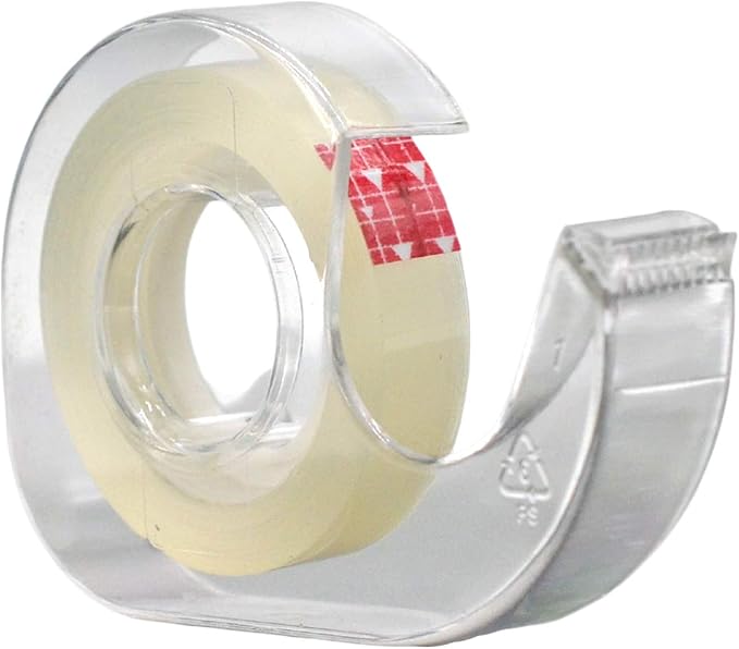 WOD OST20D Office Tape Clear Refill Rolls and Refillable Dispenser - Image 2