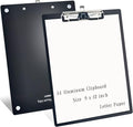 Aluminum Magnetic Clipboard A4 Metal Strong Fixed Magnet Message Clip Board by Liushun