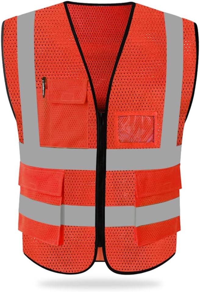 HYCOPROT High Visibility Mesh Safety Reflective Vest by HYCOPROT