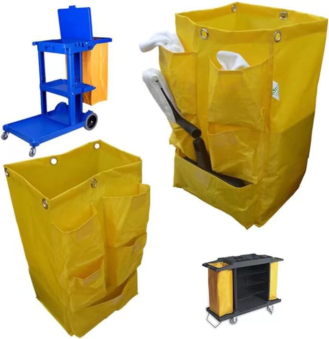 Large Capacity Waterproof Janitorial Cart Bag - Image 5