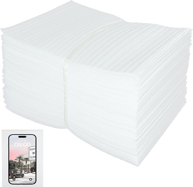 6''x8''Small Foam Pouches, Packing Supplies by XHAMXE