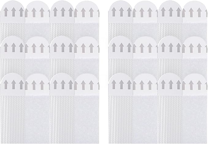 12 Pairs Picture Hanging Strips Heavy Duty, Hanging Pictures Without Nails by MMYQXI