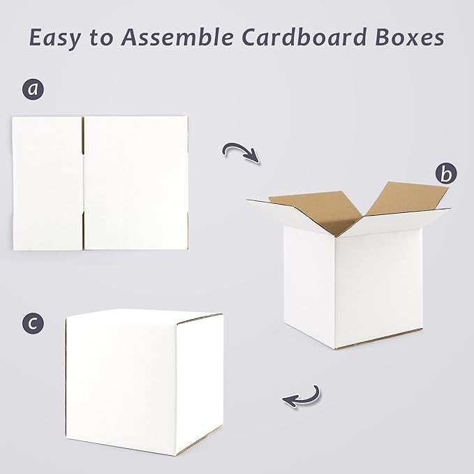 Frametory 7x7x7 Pack of 28 Corrugated Cardboard Packing Shipping Mailing Moving - Image 7