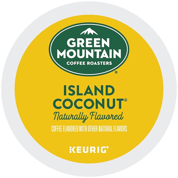 Green Mountain Coffee Roasters Island Coconut Keurig Single-Serve K-Cup Pods - Image 11