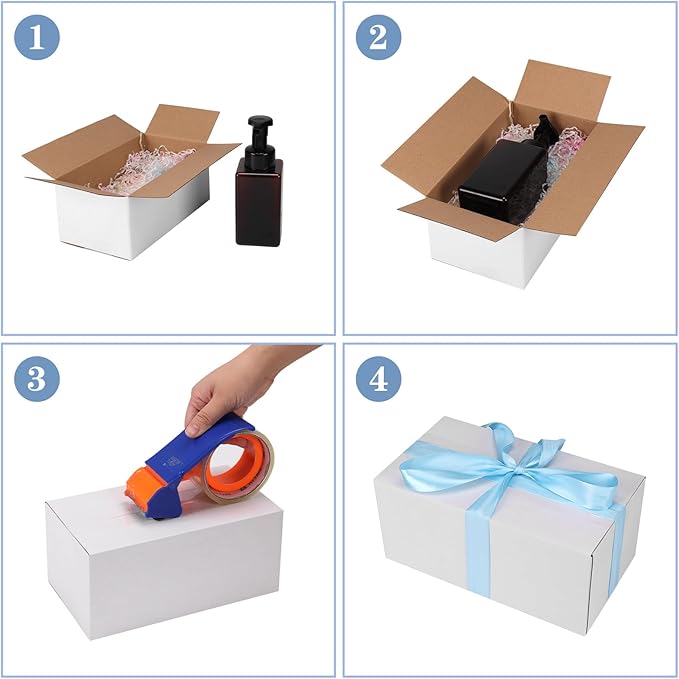 Hoikwo 9x5x4 Shipping Boxes Set of 25 - Image 5