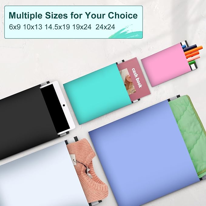 Poly Mailers 10x13 Inch 200 Pcs, Teal Shipping Bags, Mailing Envelopes - Image 6