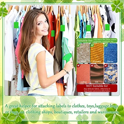 Chumia 3576 Pcs Chumia Stitch Gun for Clothes, Tagging Gun, Light Green - Image 3