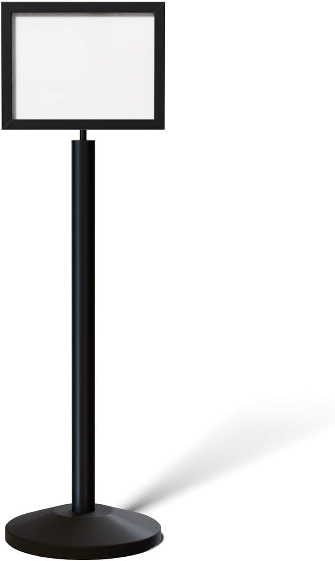 Crowd Control Warehouse Pedestal Standing Floor Sign Frame - Image 3