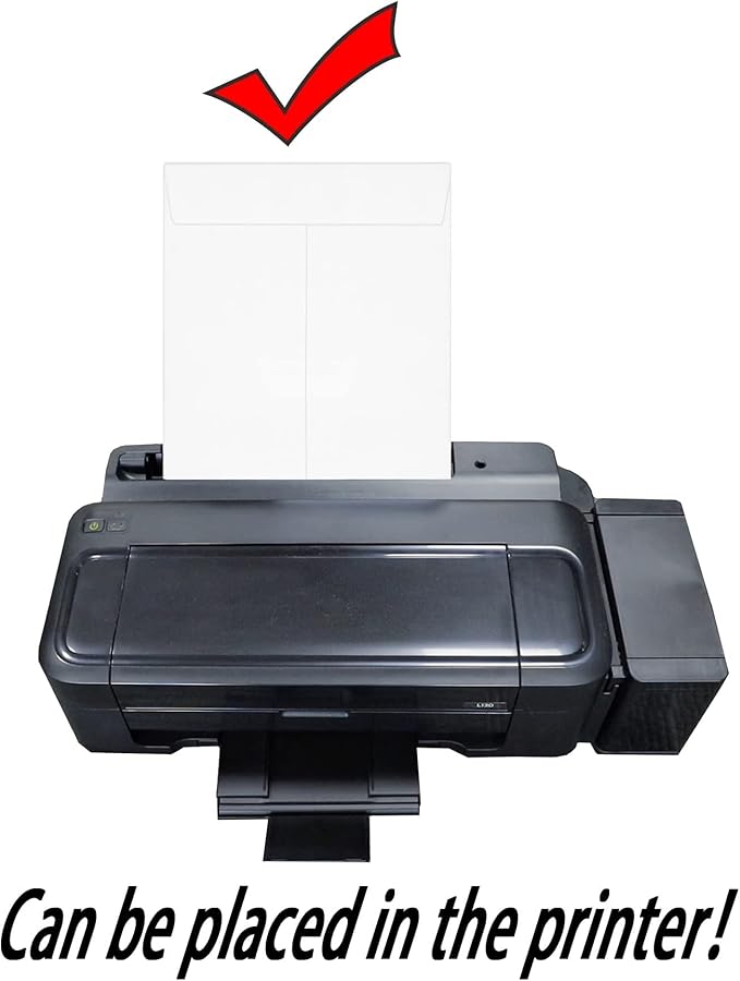 250 PCS 9x12 inches Security Catalog Envelopes Printable Self Seal Envelopes - Image 4