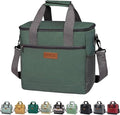 Iknoe Large Cooler Bag Collapsible 24 Can Insulated Bags Leakproof Lunch Cooler by Iknoe