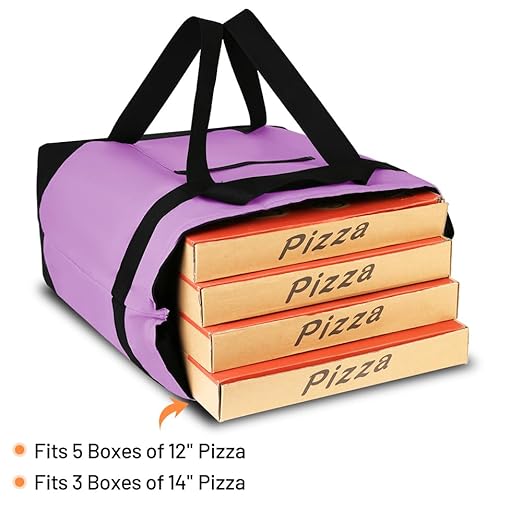 Insulated Reusable Tote Bag for Grocery Shopping for Women/Men, Pizza/Food - Image 8