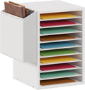 Office Mail Sorter, Wooden Paper Organizer by Unionly