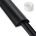 5.5FT Floor Cord Cover, Large Size Extension Cord Covers by LZEOY