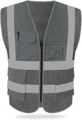 HYCOPROT High Visibility Mesh Safety Reflective Vest by HYCOPROT
