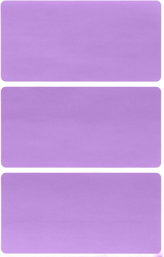 Royal Green Rectangular Stickers Color-Coding Labels by RoyalGreen