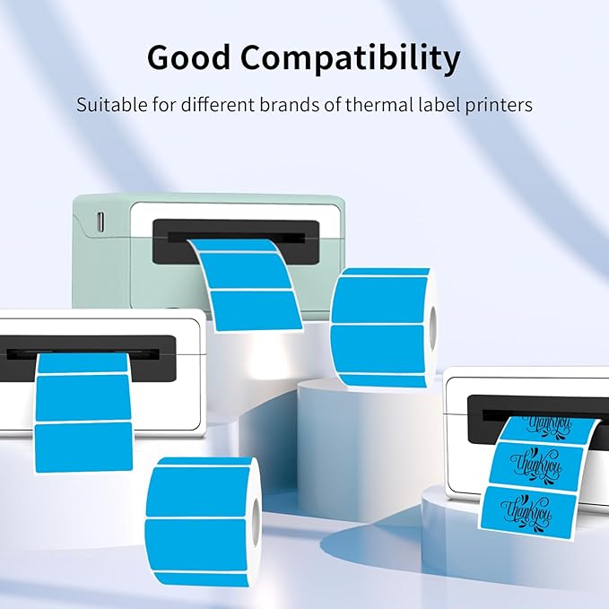 2x1 Inch Thermal Labels, Waterproof Self-Adhesive Shipping Label Printer Sticker - Image 4