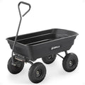 Gorilla Carts Poly Garden Dump Cart, 4 Cu Ft Tub, 600 lb Haul Capacity by GorillaCarts