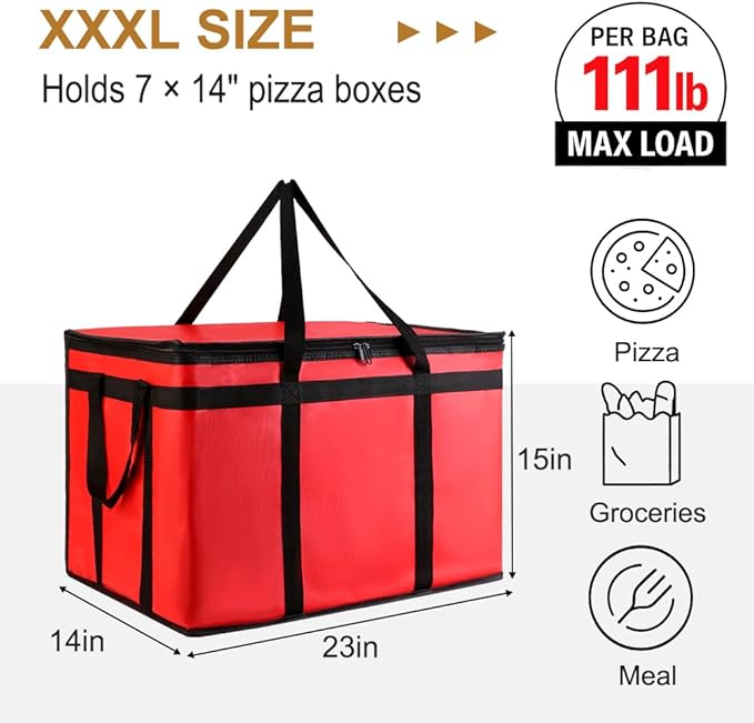 XXXL Insulated Food Delivery Bag - Image 2