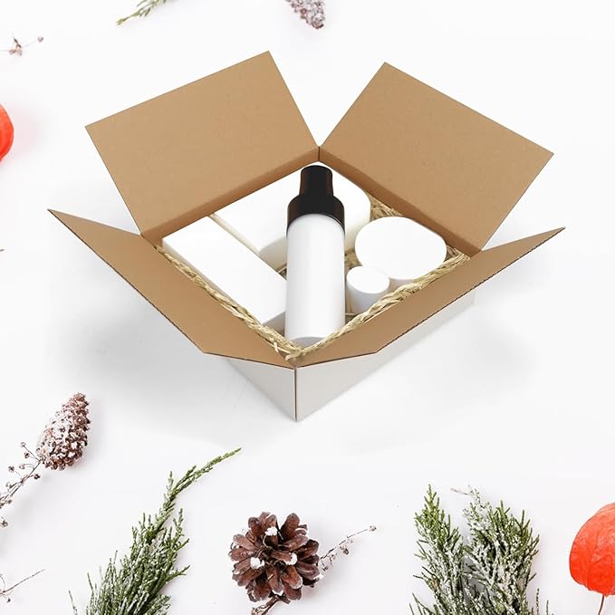 CRUGLA 7x7x2 White Shipping Boxes Set of 40 - Image 4