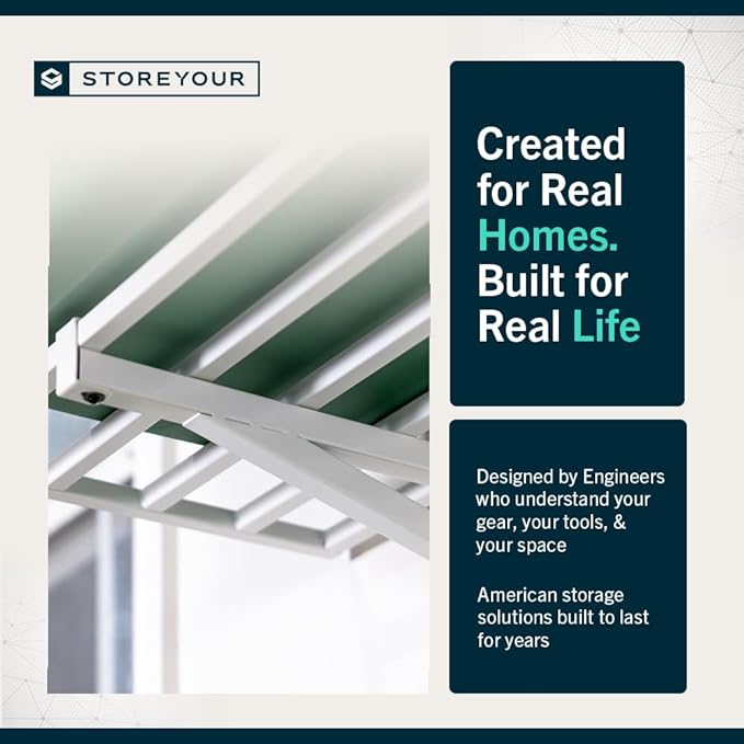 StoreYourBoard Heavy Duty Garage Shelf Wall Mount 1ft x 4ft – Wall-Mounted - Image 7