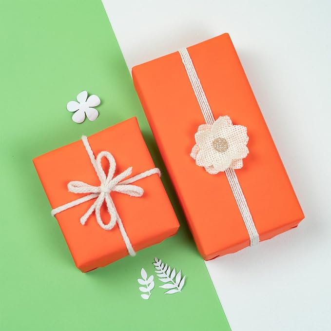 RUSPEPA Orange Kraft Paper Roll - Image 3