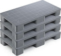 1 Pcs Plastic Pallet for Basement Storage Easy Stack Lightweight Floor Pallet by Vercraft