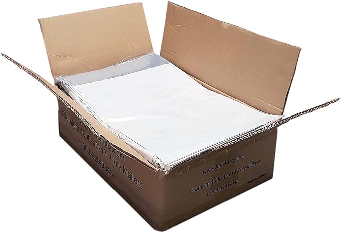 iMBAPrice 1000 - 10x13 Premium Matte Finish White Poly Mailers Envelopes Bags - Image 4