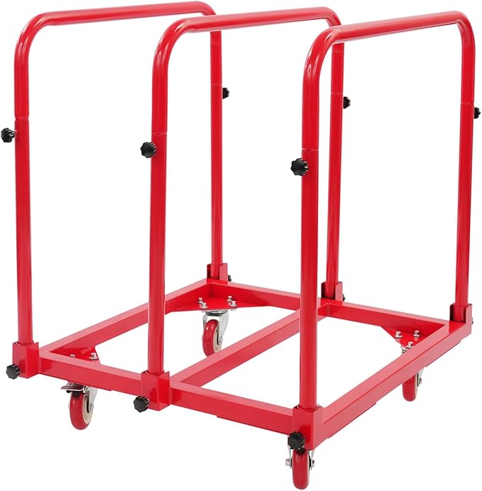Undercat Steel Panel Truck, Heavy Duty Lumber Drywall Dolly, 1400lbs Platform by Undercat