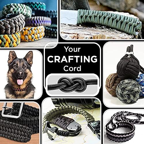 Paracord Rope 550 lb 4mm – Parachute Cord – Utility Camping Rope - Image 4