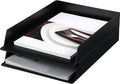 Wenqik 2 Pcs Stackable Paper Trays Rectangular Plastic Desk Holder Desktop by Wenqik