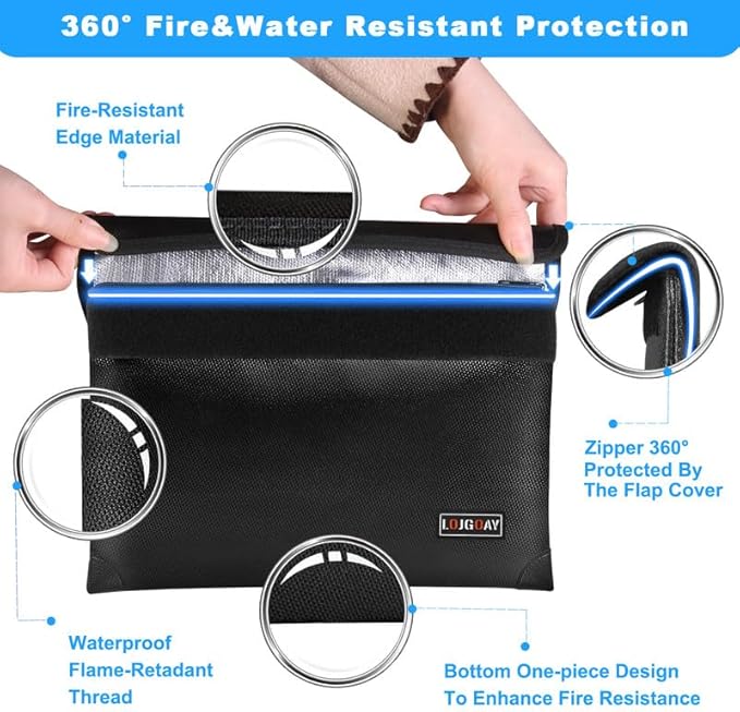 Fireproof Document Bag - Image 5