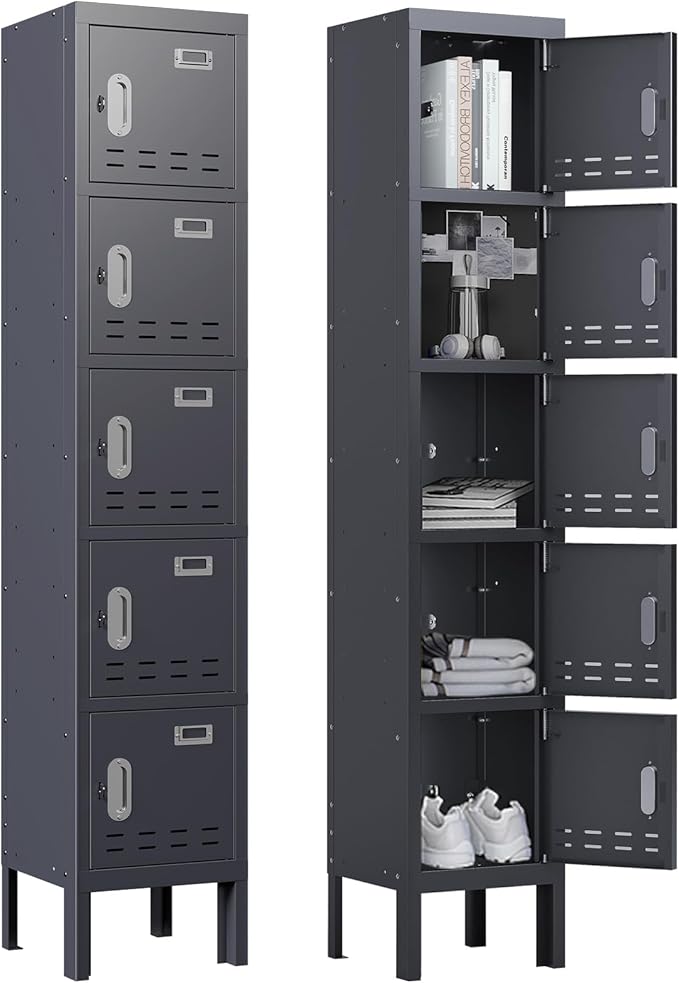 Metal Lockers - 66" Height Steel Lockers by BUTISOW