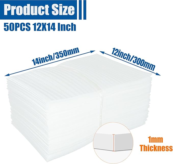 50PCS Cushion Foam Pouches, Foam Pouch - Image 2