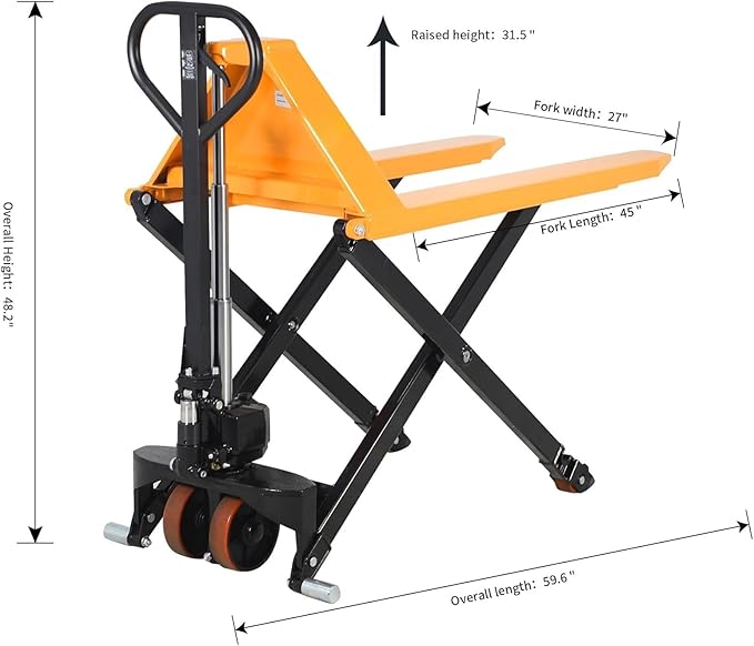 APOLLO Scissor Pallet Jack - Image 3
