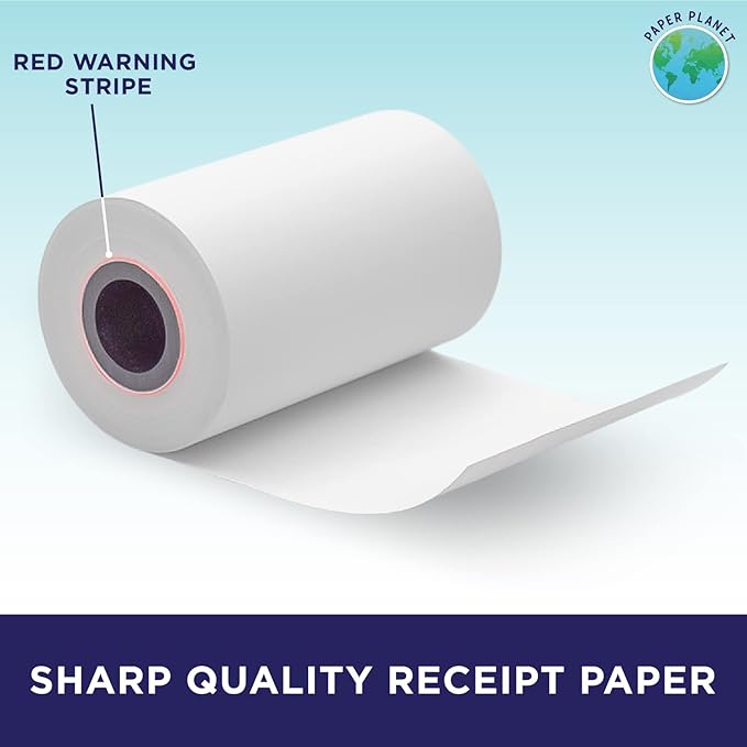 PaperPlanet Thermal Paper for Clover Flex | Credit Card Receipt Paper Rolls - Image 4