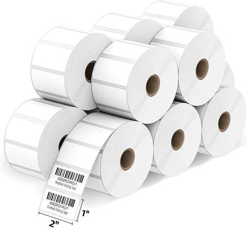 12 Rolls 2" x 1" Direct Thermal Labels by Printholic