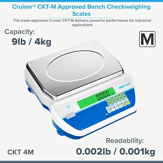Adam Equipment CKT-M Approved Bench Checkweighing Scales - Image 2